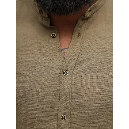 Vyriški rudos spalvos marškiniai Litor O/V112