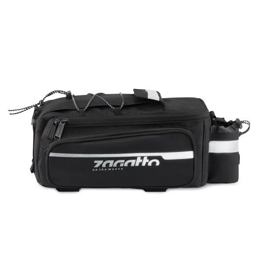 Juodas krepšys tvirtinamas prie dviračio Tera ZG855