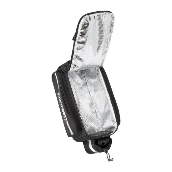 Juodas krepšys tvirtinamas prie dviračio Tera ZG855