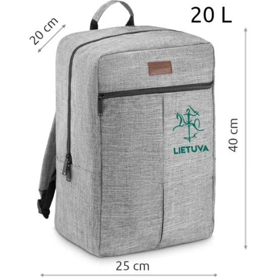 Pilka lėktuvo kuprinė Stilistika (žalia) ZG830