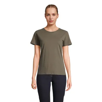 Женские футболки цвета хаки Regent Women