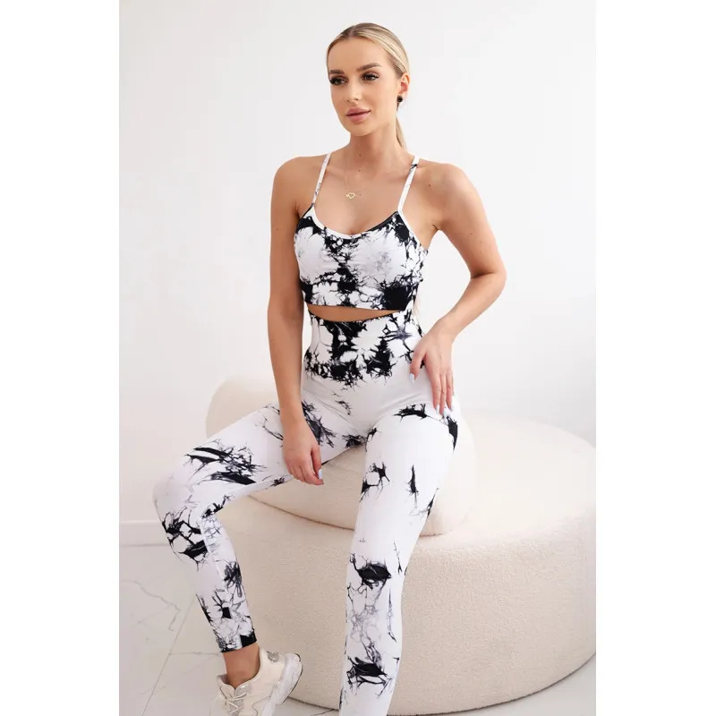Naiste valge Fitness komplekt 29311