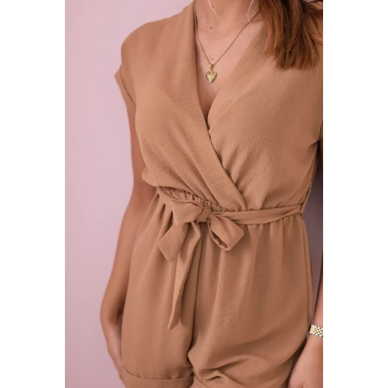 Moteriškas rudas kombinezonas Nicolette 28781