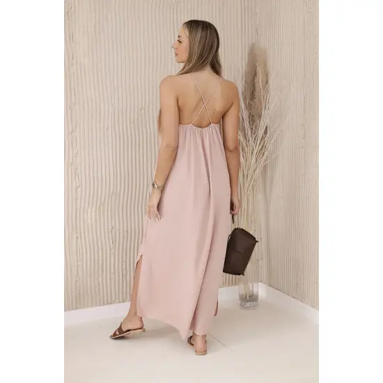 Moteriška šviesiai rožinė suknelė Serena 29234