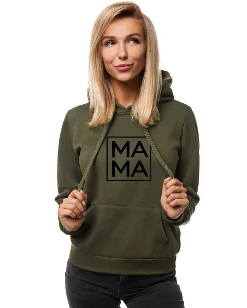 Moteriškas chaki džemperis MAMA 