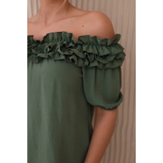 Moteriška chaki palaidinė Lorena 28898