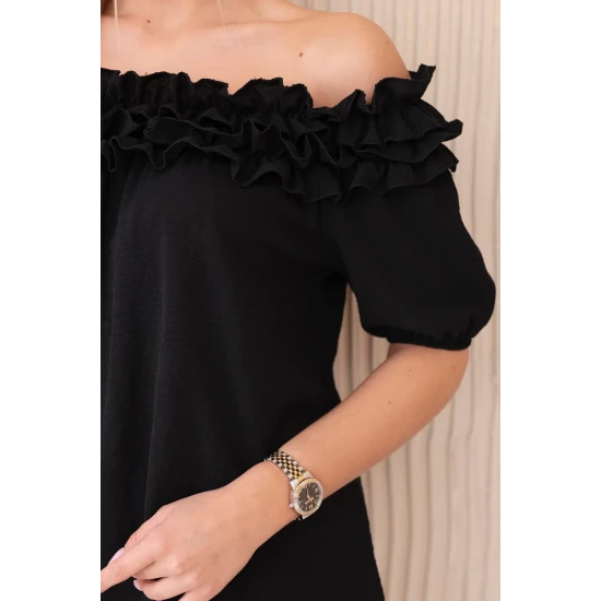 Moteriška juoda palaidinė Lorena 28897