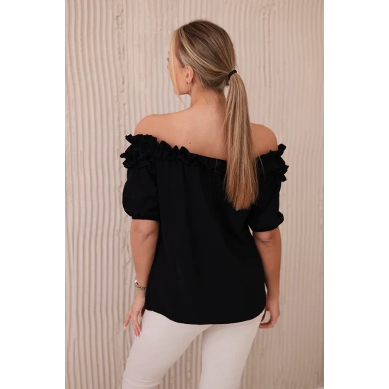 Moteriška juoda palaidinė Lorena 28897