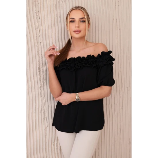 Moteriška juoda palaidinė Lorena 28897