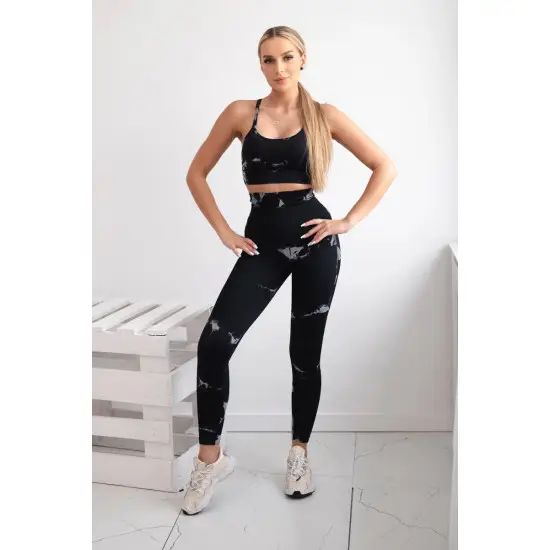 Moteriškas juodas komplektas Push Up 29307