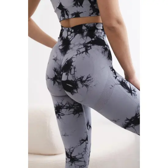 Moteriškas pilkas komplektas Fitness 29314