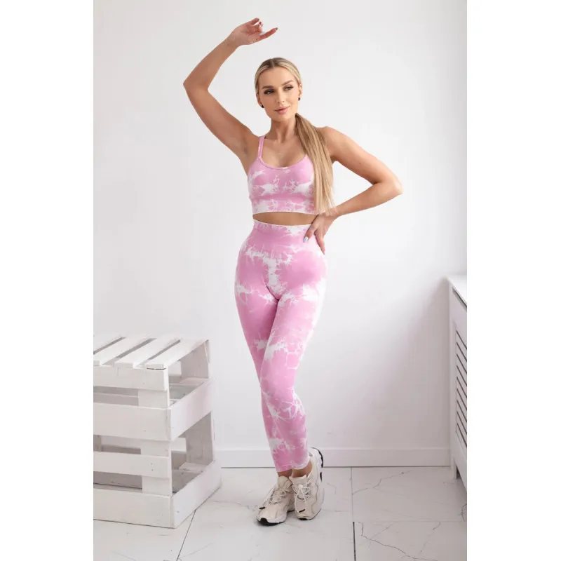 Naiste roosa/valge Push Up komplekt 29305