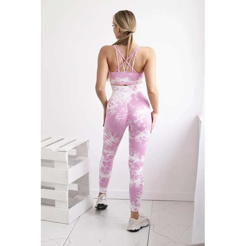 Naiste roosa/valge Push Up komplekt 29305
