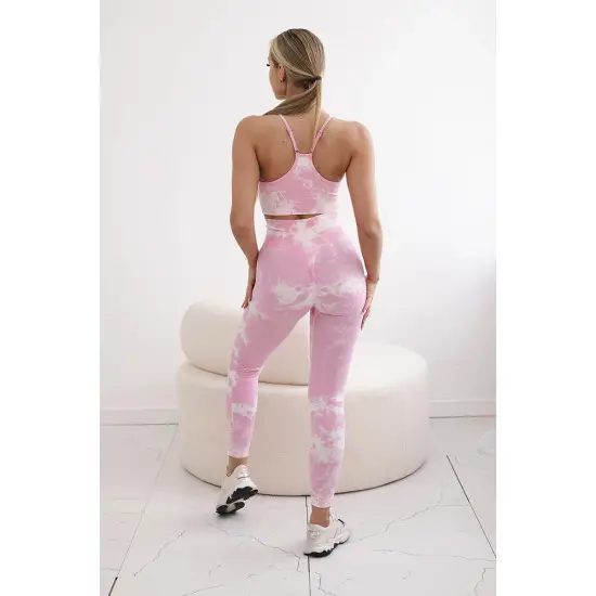 Moteriškas rožinis komplektas Fitness 29313