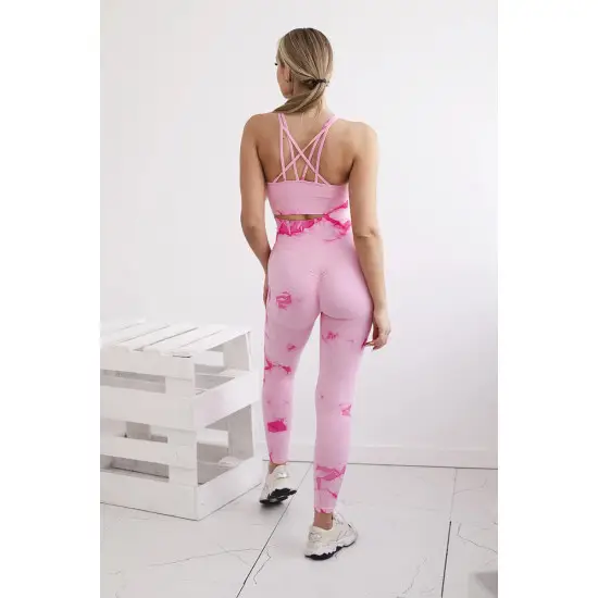 Moteriškas rožinis komplektas Push Up 29303