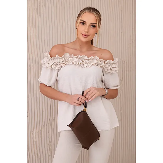 Moteriška smėlinė palaidinė Lorena 28903