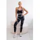 Moteriškas tamsiai mėlynas komplektas Fitness 29317