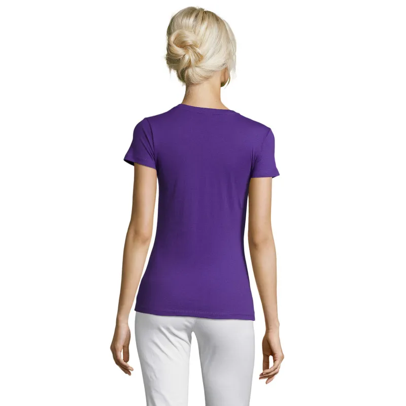 Moteriški violetiniai marškinėliai Regent Women 01825