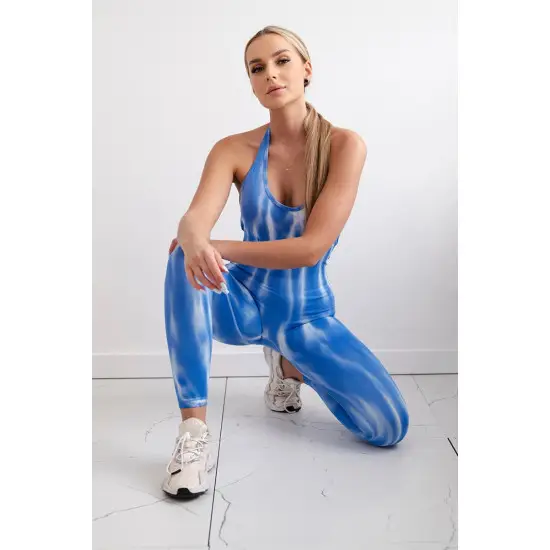 Moteriškas mėlynas kombinezonas Slimy 29321