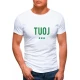 Vyriški balti marškinėliai TUOJ (žalias) JS/712005