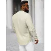 Men's beige shirt Litor O/V117