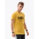 Vyriški geltoni marškinėliai TUOJ (juodas) JS/712005