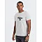 Men's light grey T-shirt Dad (black)
