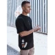 Vyriški juodi marškinėliai Wild RX5531
