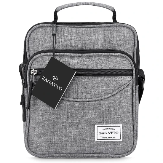 Vyriška pilka rankinė Kornel ZG55