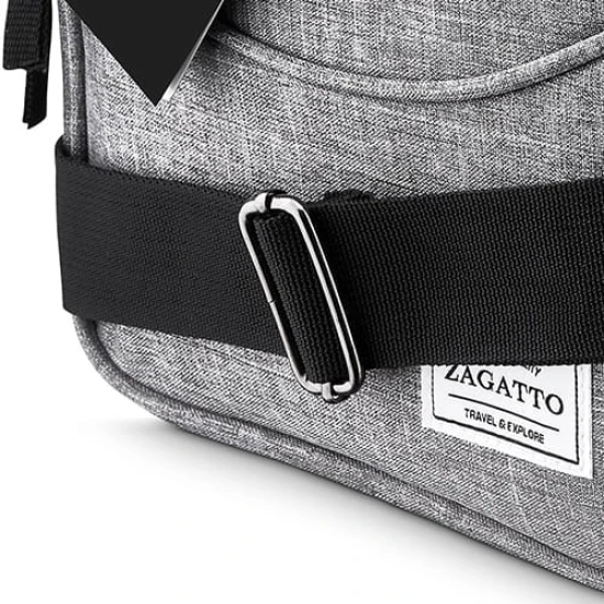 Vyriška pilka rankinė Kornel ZG55