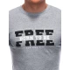 Vyriški pilki marškinėliai Free S1924