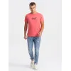 Men's Peach T-shirt Dad Square (Black) PK1684