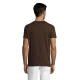 Vyriški tamsiai rudi marškinėliai Regent 11380