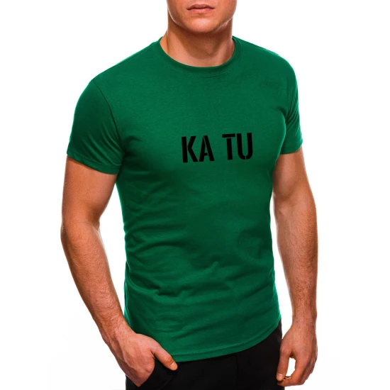 Vyriški žali marškinėliai KĄ TU PK7130