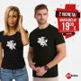 Комплект чёрных футболок «Vytis»