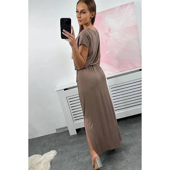 Ruda suknelė Linda 24957