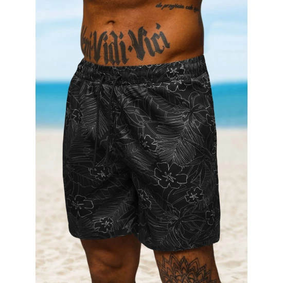 Juodi maudymosi šortai Leaf O/MTK4468