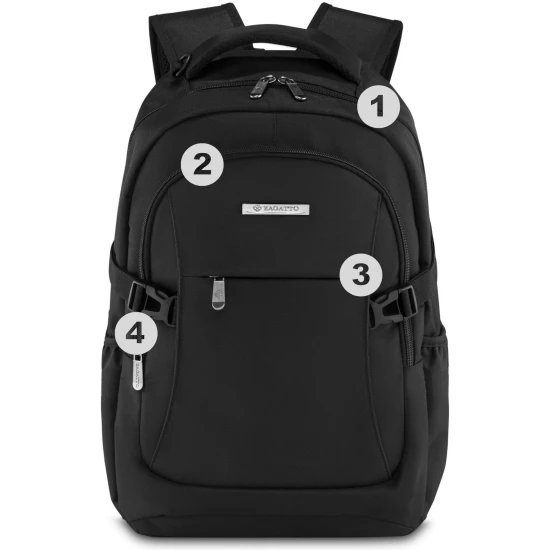 Kuprinė su vieta nešiojamam kompiuteriui Roma ZG865