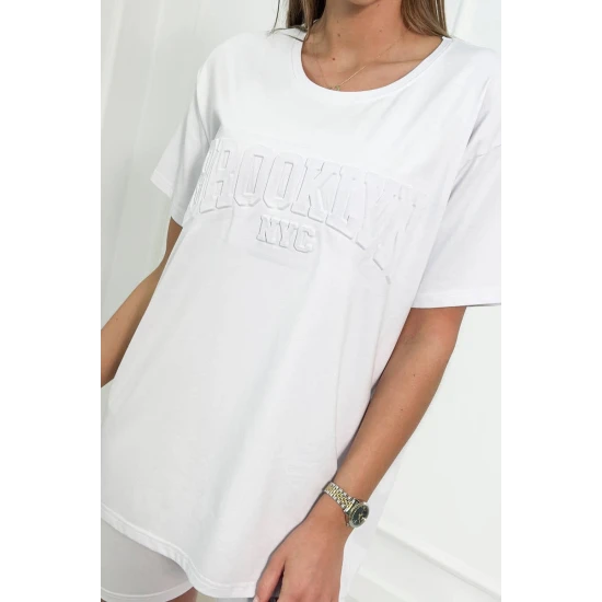 Moteriškas baltas komplektas Korina 24016