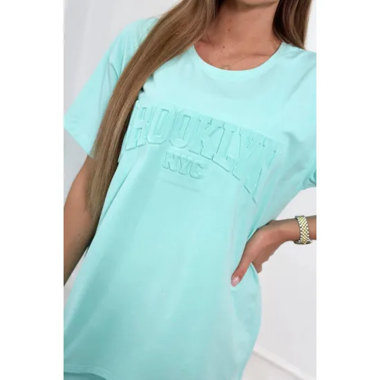 Women's set Korina in mint Sports suits