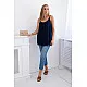 Women's dark blue blouse Siluet 29384