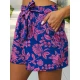 Moteriški tamsiai mėlyni šortai Jungle O/YH77939