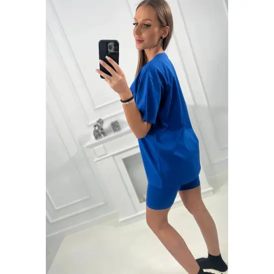 Moteriškas mėlynas komplektas Korina 24020