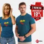 Комплект футболок бирюзового цвета LTU