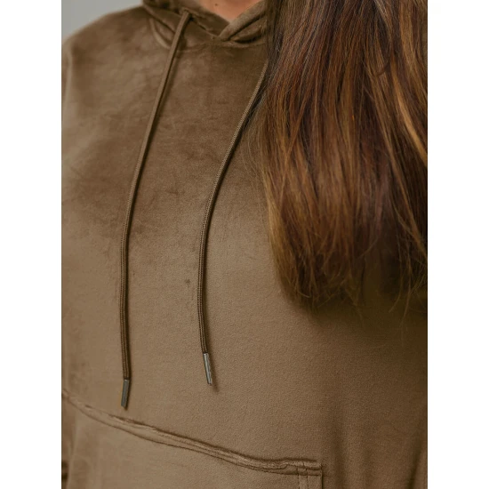 Tamsiai rudas veliūrinis komplektas Peril O/8C1175/162Z