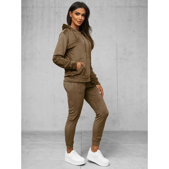 Tamsiai rudas veliūrinis komplektas Peril O/8C1175/162Z