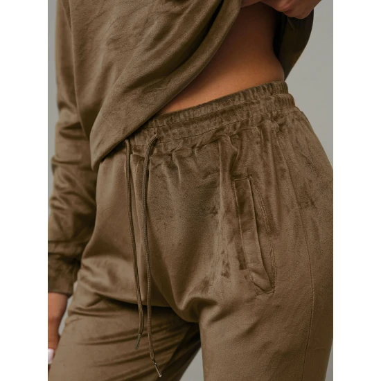 Veliūrinis tamsiai rudas Monar O/8C1173/162Z