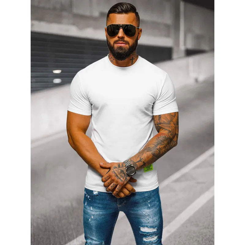 Men's white shirt Stylo T-shirt