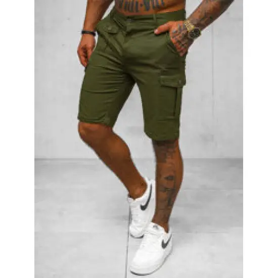 Vyriški chaki spalvos chinos šortai Kolin NB/MP0188MV
