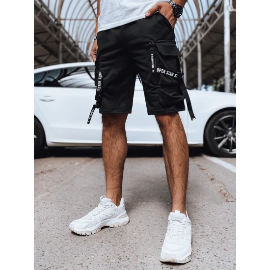 Vyriški juodi šortai Bisel SX2404